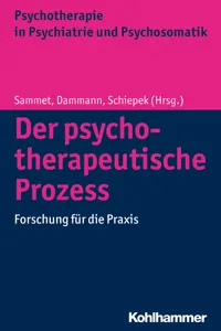 Der psychotherapeutische Prozess_cover