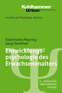 Entwicklungspsychologie des Erwachsenenalters_cover