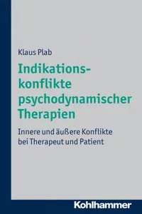 Indikationskonflikte psychodynamischer Therapien_cover