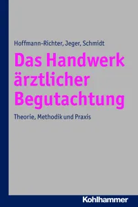 Das Handwerk ärztlicher Begutachtung_cover