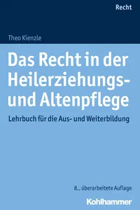 Das Recht in der Heilerziehungs- und Altenpflege_cover