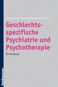 Geschlechtsspezifische Psychiatrie und Psychotherapie_cover