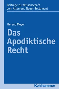 Das Apodiktische Recht_cover