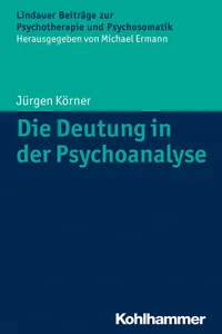 Die Deutung in der Psychoanalyse_cover