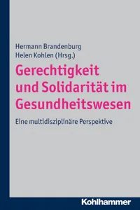 Gerechtigkeit und Solidarität im Gesundheitswesen_cover