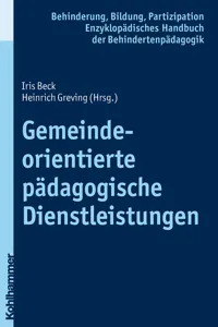 Gemeindeorientierte pädagogische Dienstleistungen_cover