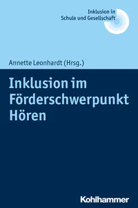 Inklusion im Förderschwerpunkt Hören_cover