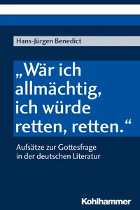 "Wär ich allmächtig, ich würde retten, retten."_cover