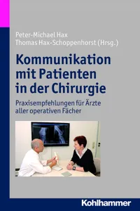 Kommunikation mit Patienten in der Chirurgie_cover