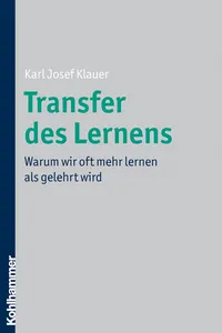 Transfer des Lernens_cover