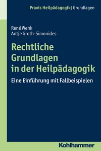 Rechtliche Grundlagen in der Heilpädagogik_cover