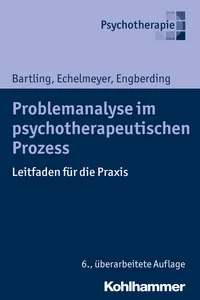 Problemanalyse im psychotherapeutischen Prozess_cover