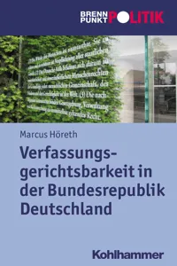 Verfassungsgerichtsbarkeit in der Bundesrepublik Deutschland_cover