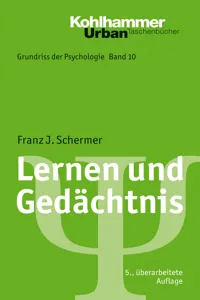 Lernen und Gedächtnis_cover