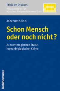 Schon Mensch oder noch nicht?_cover