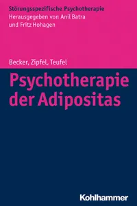 Psychotherapie der Adipositas_cover