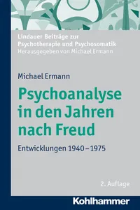 Psychoanalyse in den Jahren nach Freud_cover