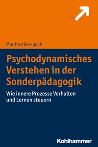 Psychodynamisches Verstehen in der Sonderpädagogik_cover