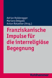 Franziskanische Impulse für die interreligiöse Begegnung_cover