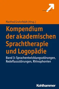 Kompendium der akademischen Sprachtherapie und Logopädie_cover