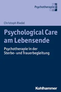 Psychological Care am Lebensende_cover