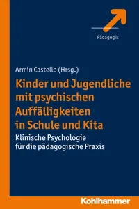 Kinder und Jugendliche mit psychischen Auffälligkeiten in Schule und Kita_cover