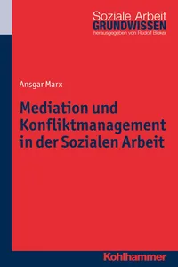 Mediation und Konfliktmanagement in der Sozialen Arbeit_cover