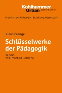 Schlüsselwerke der Pädagogik_cover