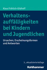 Verhaltensauffälligkeiten bei Kindern und Jugendlichen_cover