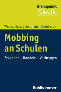 Mobbing an Schulen_cover