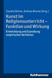 Kunst im Religionsunterricht - Funktion und Wirkung_cover