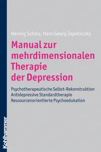 Manual zur mehrdimensionalen Therapie der Depression_cover