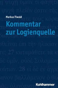 Kommentar zur Logienquelle_cover