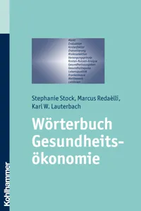 Wörterbuch Gesundheitsökonomie_cover