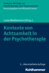 Kontexte von Achtsamkeit in der Psychotherapie_cover