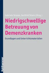 Niedrigschwellige Betreuung von Demenzkranken_cover