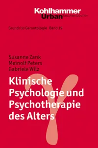 Klinische Psychologie und Psychotherapie des Alters_cover