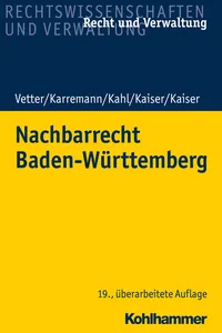 Nachbarrecht Baden-Württemberg_cover