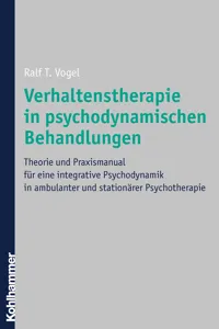 Verhaltenstherapie in psychodynamischen Behandlungen_cover