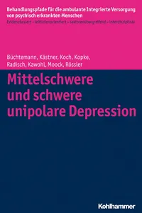 Mittelschwere und schwere unipolare Depression_cover