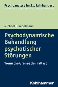 Psychodynamische Behandlung psychotischer Störungen_cover