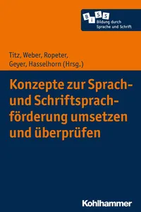 Konzepte zur Sprach- und Schriftsprachförderung umsetzen und überprüfen_cover