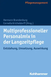 Multiprofessioneller Personalmix in der Langzeitpflege_cover