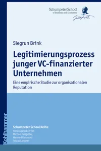 Legitimierungsprozess junger VC-finanzierter Unternehmen_cover