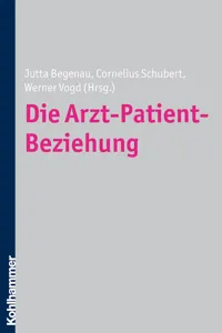 Die Arzt-Patient-Beziehung_cover