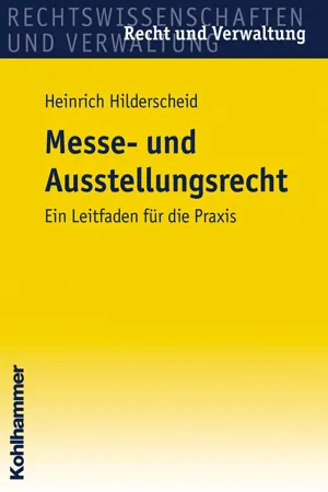 Messe- und Ausstellungsrecht