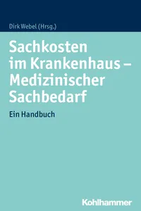 Sachkosten im Krankenhaus - Medizinischer Sachbedarf_cover