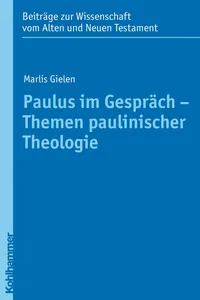 Paulus im Gespräch - Themen paulinischer Theologie_cover