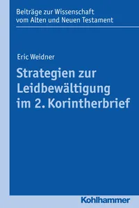 Strategien zur Leidbewältigung im 2. Korintherbrief_cover