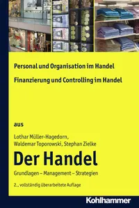 Personal und Organisation im Handel + Finanzierung und Controlling im Handel_cover